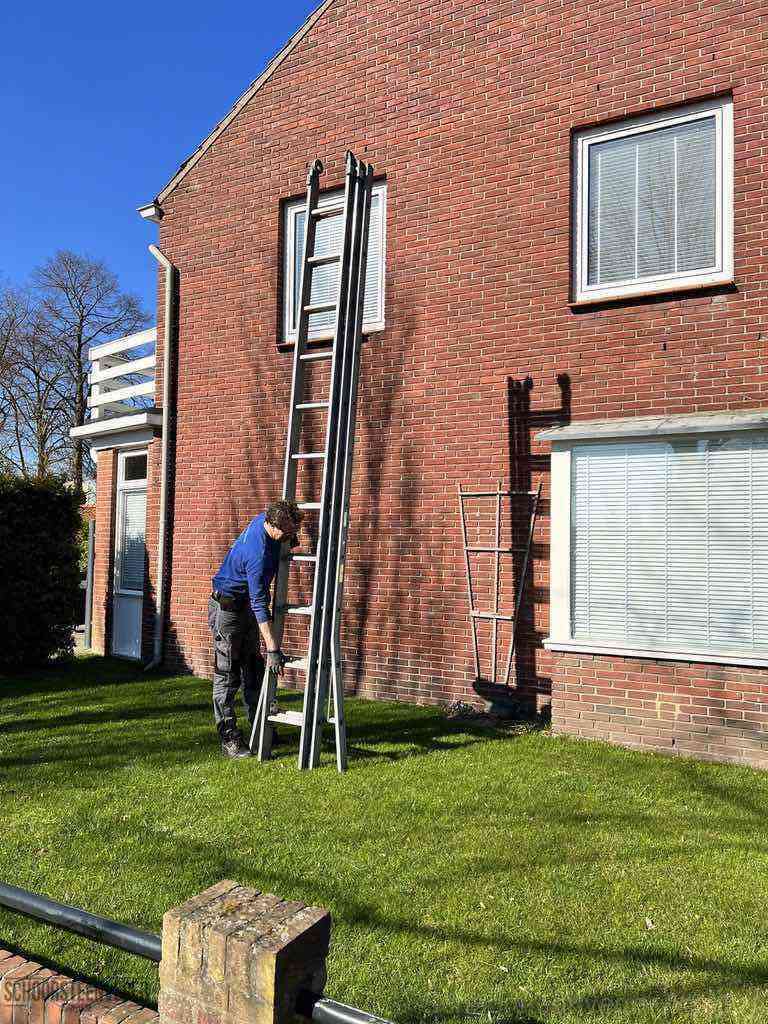 Arnhem schoorsteenveger huis ladder